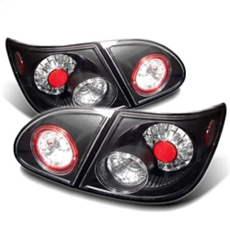 Spyder Auto 5007360 LED Tail Lights Black/Clear - High-Performance Brake Lights for Trucks & SUVs