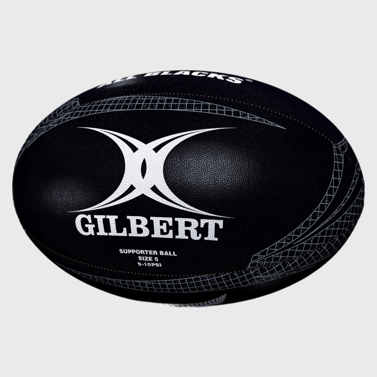 Gilbert New Zealand All Blacks Official Rugby Ball - Premium Match & Training Ball for Rugby Fans - Perfect for Games, Practice, and Collectibles