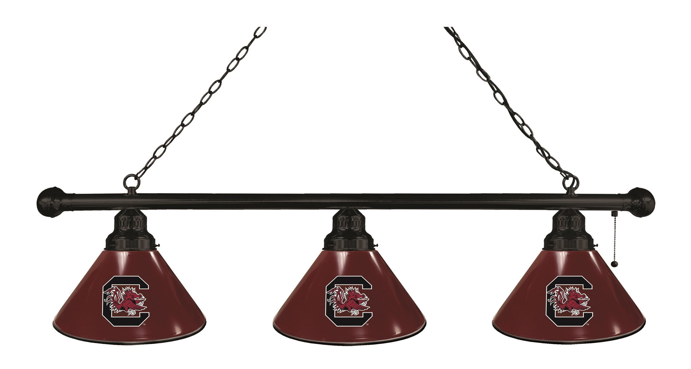 Holland Bar Stool Co. South Carolina 3-Shade Billiard Light - Premium Pool Table Lighting for Game Rooms, Bars & Man Caves