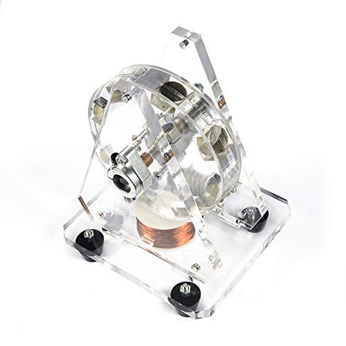 LeTkingok Bedini Brushless Motor Model - High Efficiency Pseudo Perpetual Motion Disc Machine for DIY Science Projects & Renewable Energy Experiments