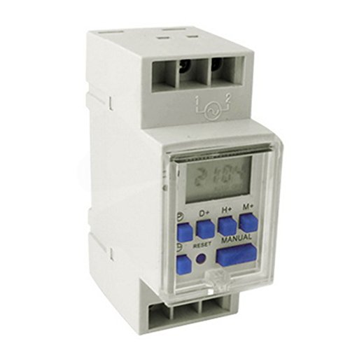 24V DC Digital Programmable Timer Switch - Day/Week Reset for Home Automation | Perfect for Lighting, Appliances & HVAC Control