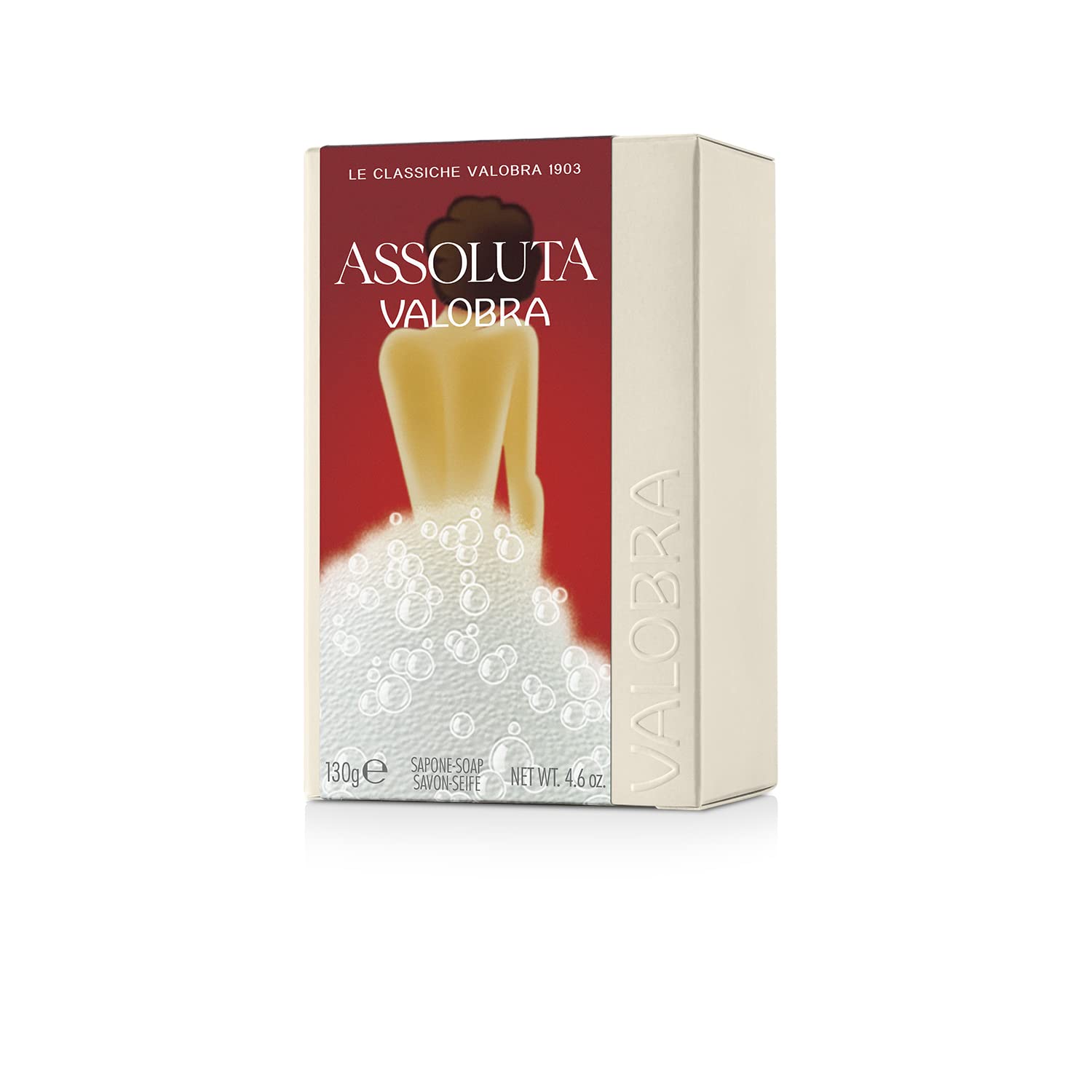 Assoluta Shea Butter Bar Soap with Geranium, Rose & Patchouli - Moisturizing Natural Soap for Dry Skin, Aromatherapy & Relaxing Bath Time