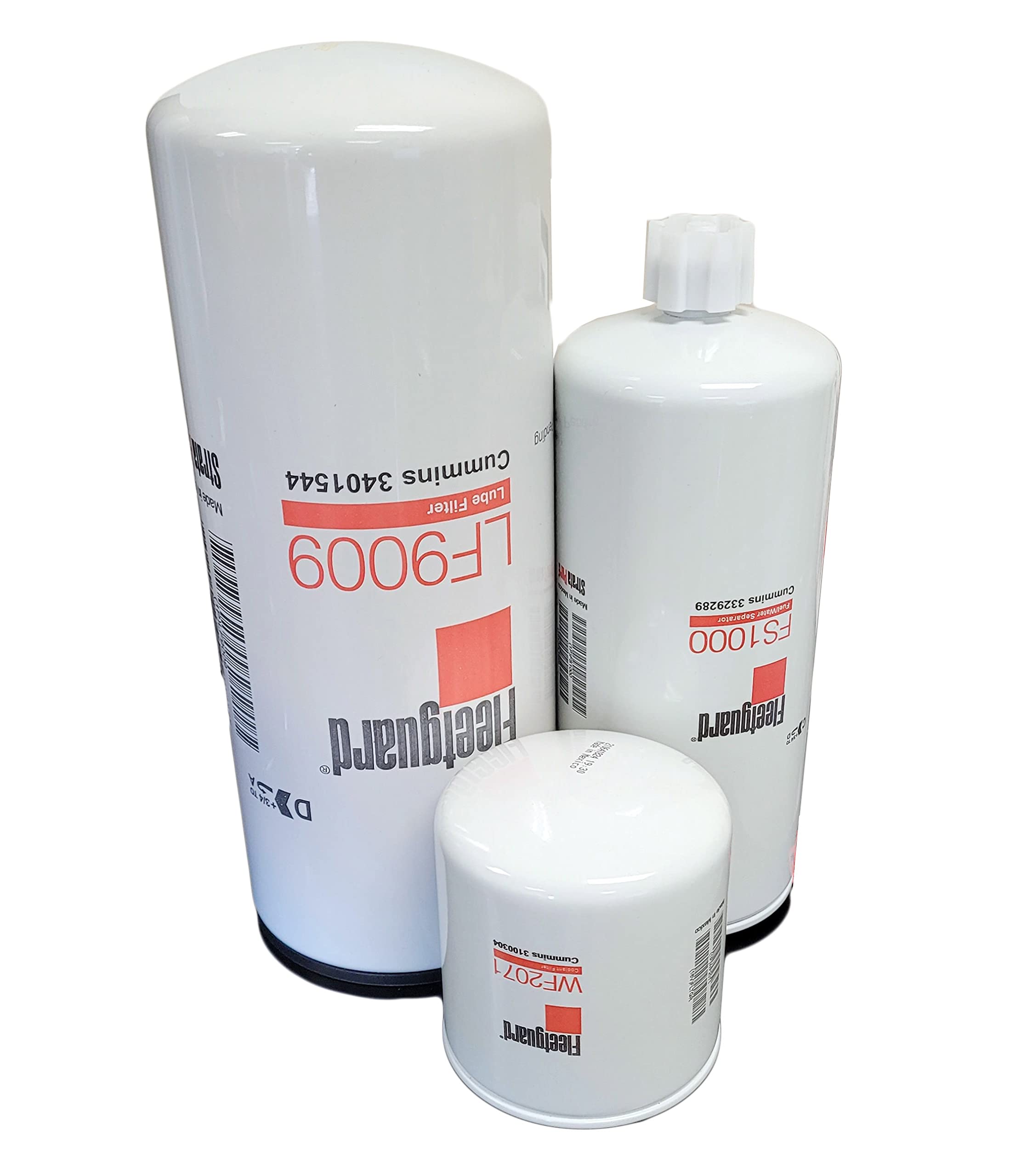 Genuine Cummins MK12257 Maintenance Kit - Engine Oil Filter, Fuel Filter & Air Filter Replacement Set for Cummins Engines - Perfect for Routine Maintenance & Fleet Servicing