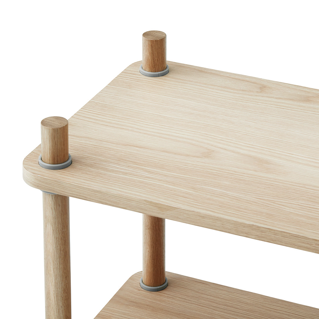 Rudolph Schelling Webermann Jam Bookcase by Normann Copenhagen - Stylish Modern Bookshelf for Living Room & Office Decor