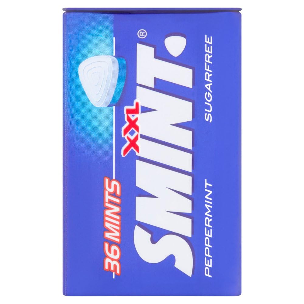 SMINT Sugar-Free Peppermint Mints in 12 Metal Tins | Fresh Breath Dental Care | Perfect for Office, Travel & After Meals