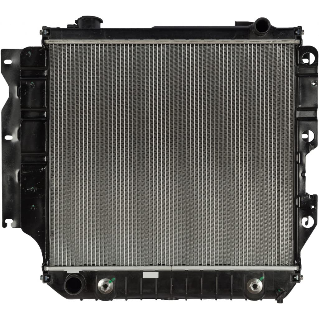 1997-2003 Jeep Wrangler Radiator Replacement - Fits CH3010329 & 55037653AC - Heavy Duty Cooling System for Off-Road & Daily Driving