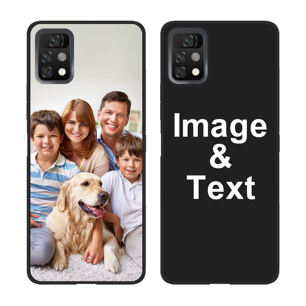 Custom UMIDIGI A11 Pro Max Phone Case - Personalized Picture Shockproof Silicone Cover, Soft Candy Design Protective Case - Perfect Christmas Birthday Gift for Men Women - Ideal for Daily Use, Travel & Outdoor Activities