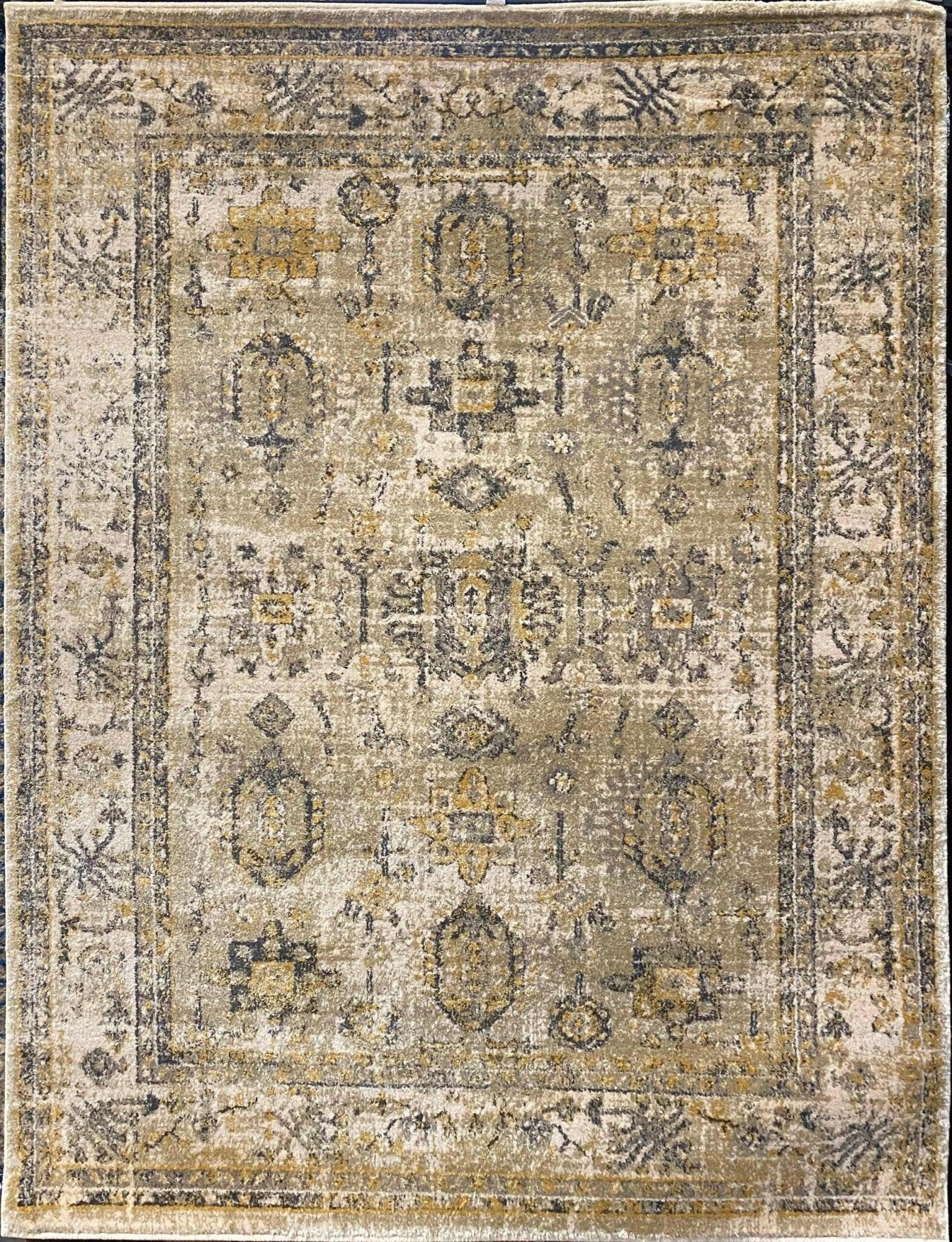 Mayberry Chelsea 5' X 8' Area Rug - Soft Modern Floral Design for Living Room, Bedroom & Dining Room - Non-Slip Backing & Easy to Clean (Style 41167-051)