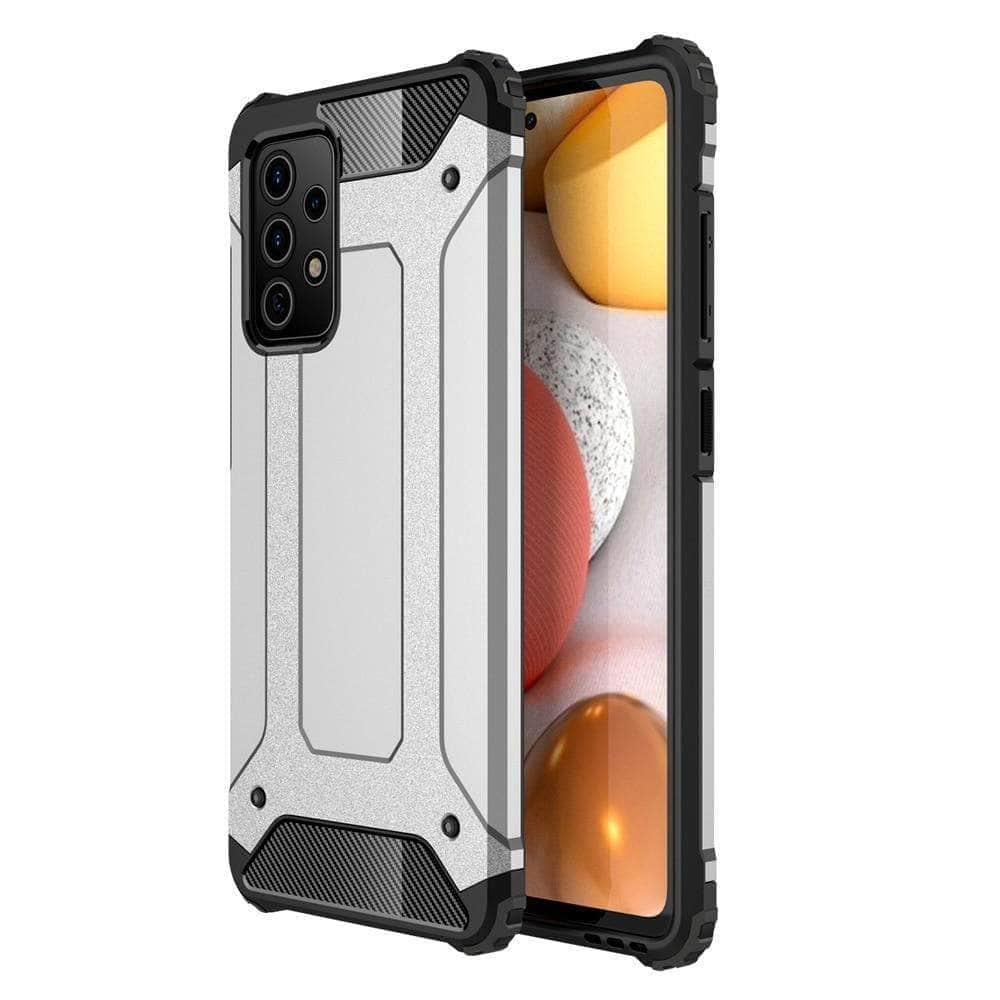 Shockproof Armor Galaxy A12 Silicone Case - Durable Protective Phone Cover for Samsung Galaxy A12 - Perfect for Outdoor Activities, Work & Daily Use