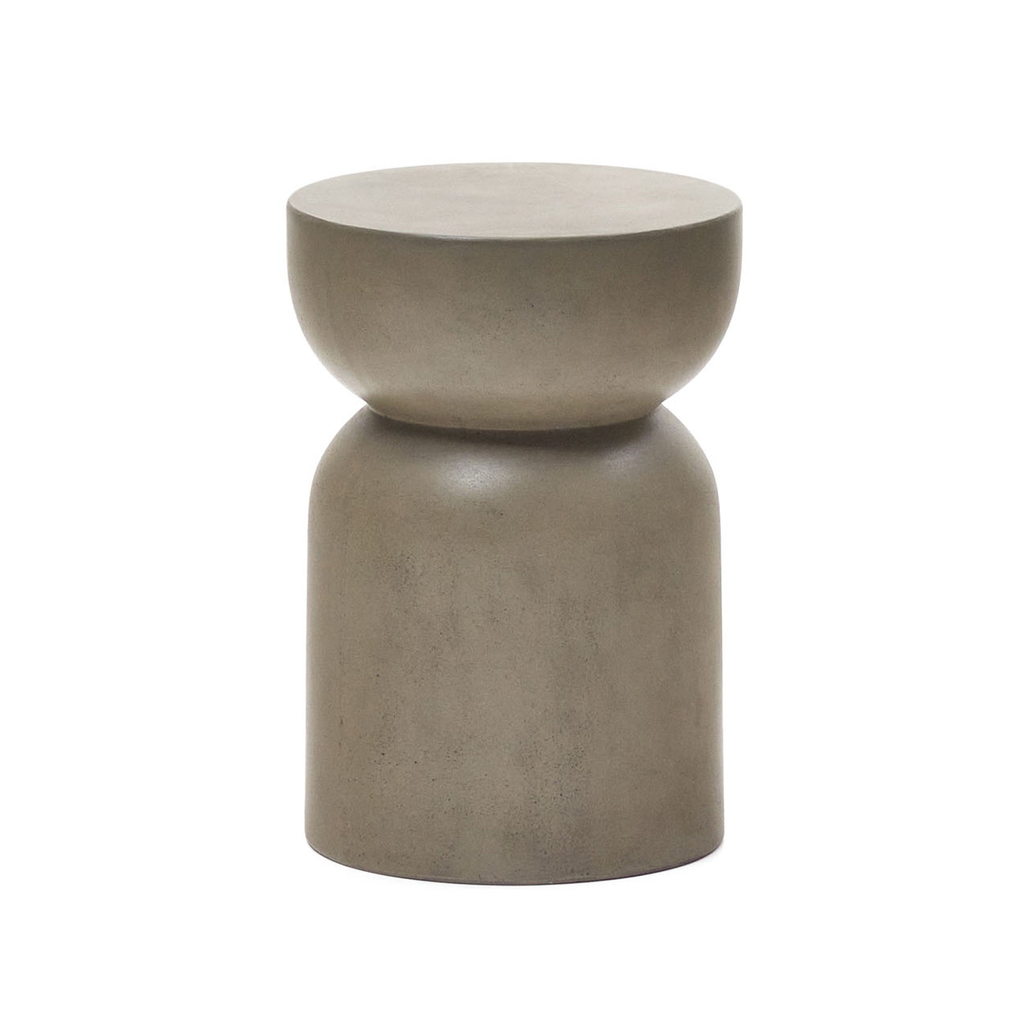 Garbet Outdoor Round Side Table - Durable Patio Furniture for Garden, Poolside, Deck & Balcony - Weather-Resistant Small Accent Table for Drinks & Decor