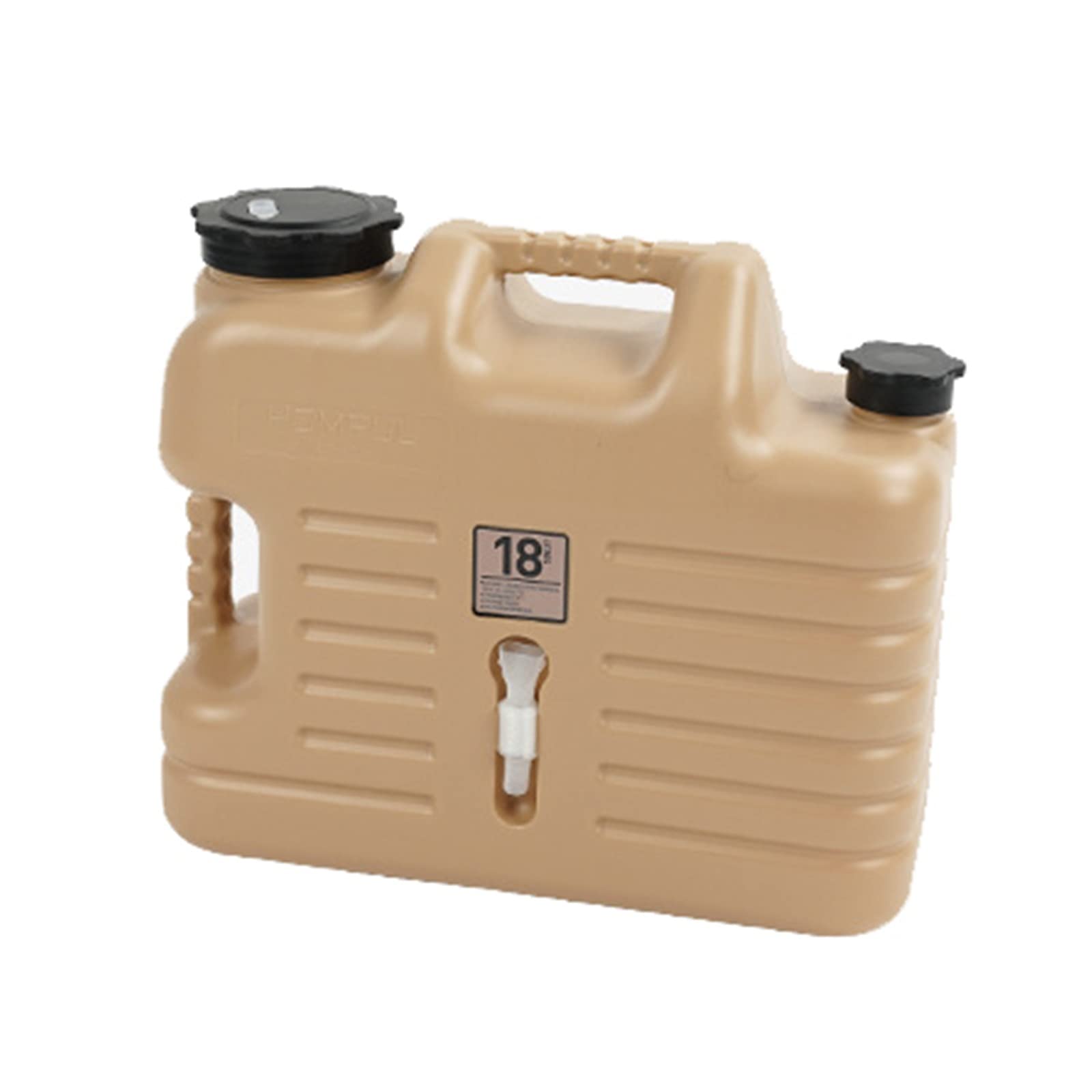 Portable Outdoor Water Storage Bucket with Tap - 5 Gallon Collapsible Water Container for Camping, Hiking, Fishing, Climbing, Picnic & Car Emergency - Reusable & Leakproof Water Carrier for Outdoor Adventures