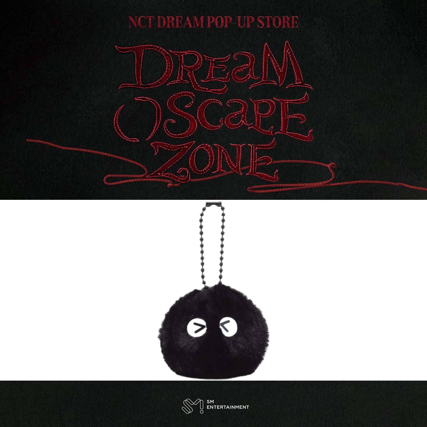 NCT DREAM 2024 Official Merchandise - Dirty Smooth Danji Keyring Keychain 'DREAM( )SCAPE' Kpop Collectible Gift for Fans | Perfect for Backpacks, Keys & Kpop Collections