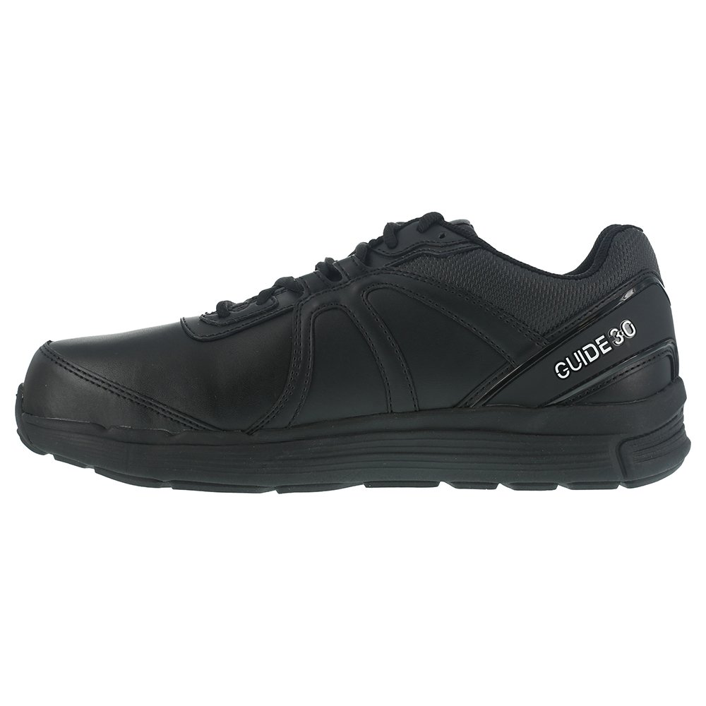 Reebok RB351 Men's Steel Toe Work Shoes - Black Safety Trainer for Construction, Warehouse & Industrial Use