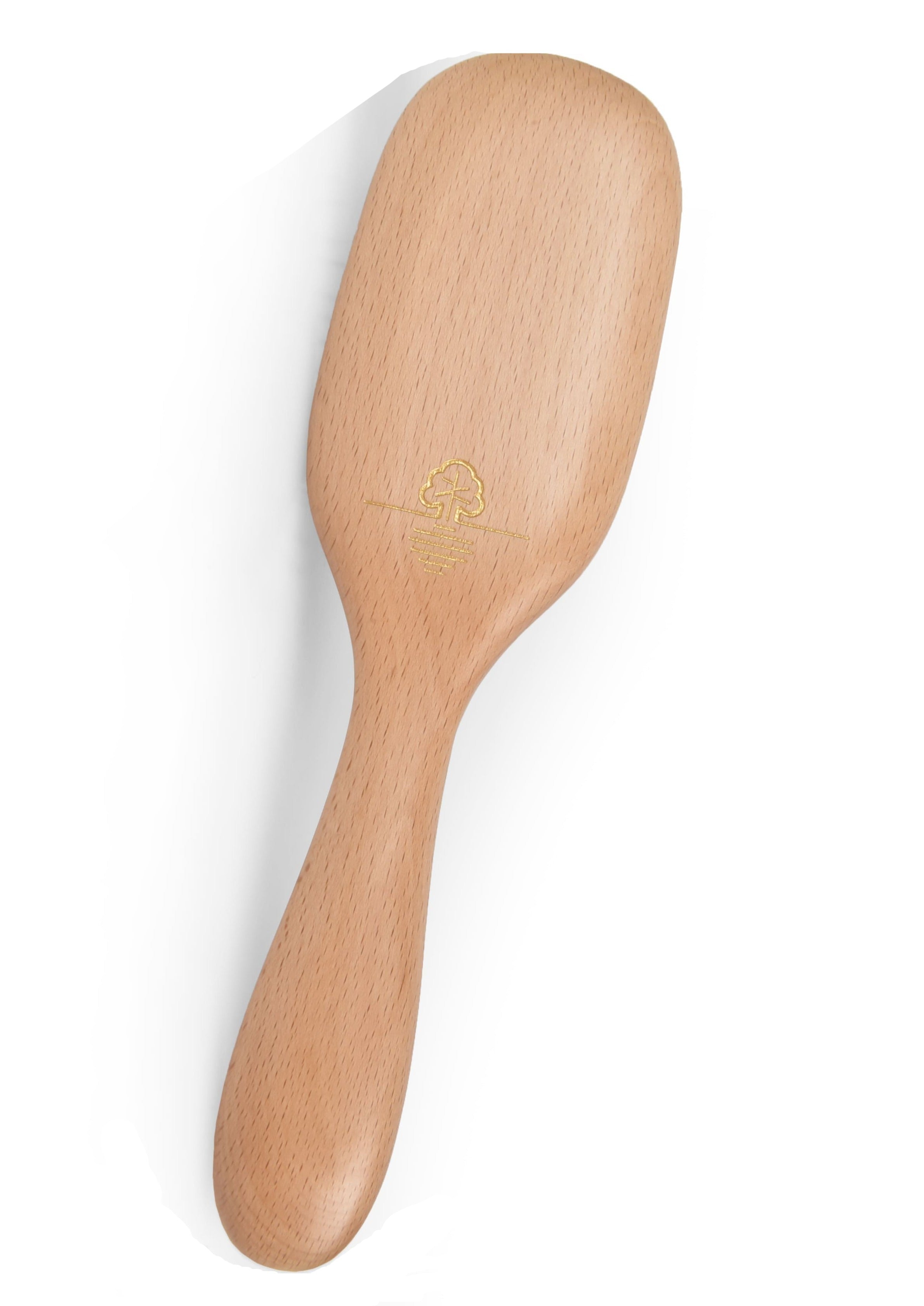 FSC Certified Beech Wood Hair Brush for Men & Women - Natural Bristles for Shine & Volume - Perfect for Daily Styling & Salon Use