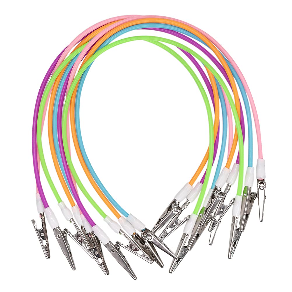 Colorful Sterilizable Dental Bib Clips (10 PCS) - Perfect for Dentists & Salons