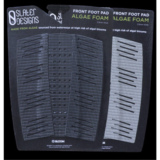Slater Designs The Front Foot Pad - Premium Deck Pads for Surfboards - Black - Perfect for Surfing, Paddleboarding & Water Sports