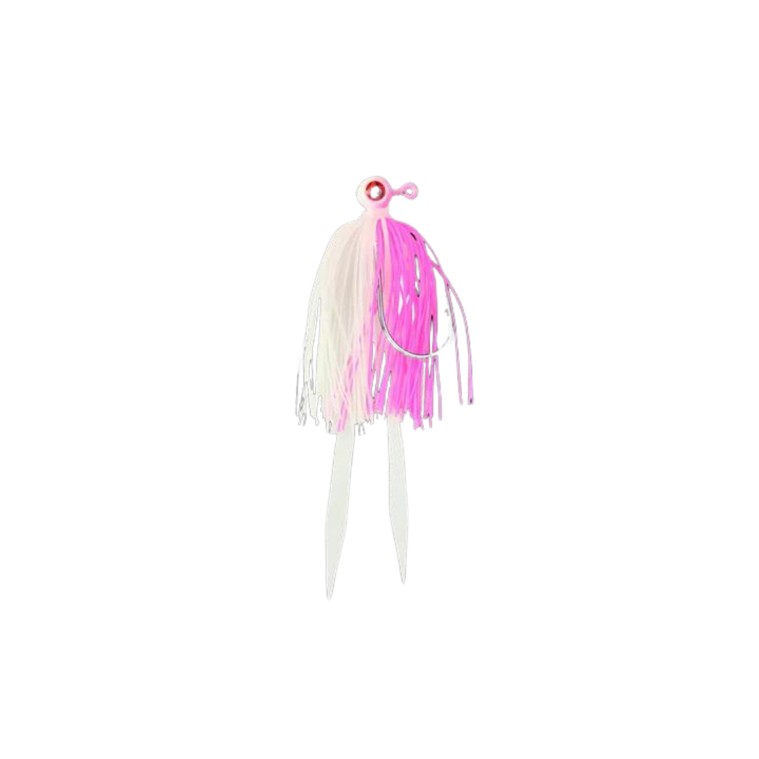 Jigging World Power Ball 3/8oz Silicone Skirt Fishing Lures - Saltwater & Freshwater Jigging for Bass, Walleye, and Trout