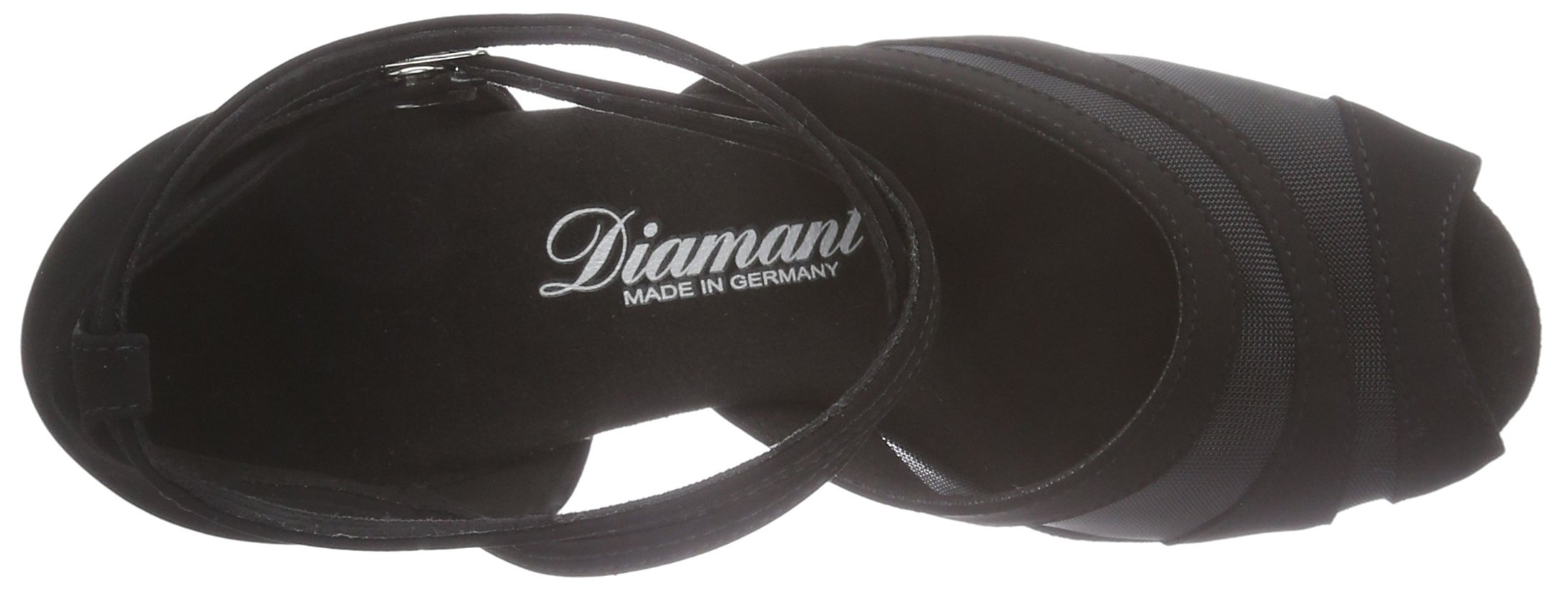 Diamant Women's Ballroom Dance Shoes - Latin Salsa Tango Practice Shoes with Suede Sole | Perfect for Competition, Performance & Social Dancing