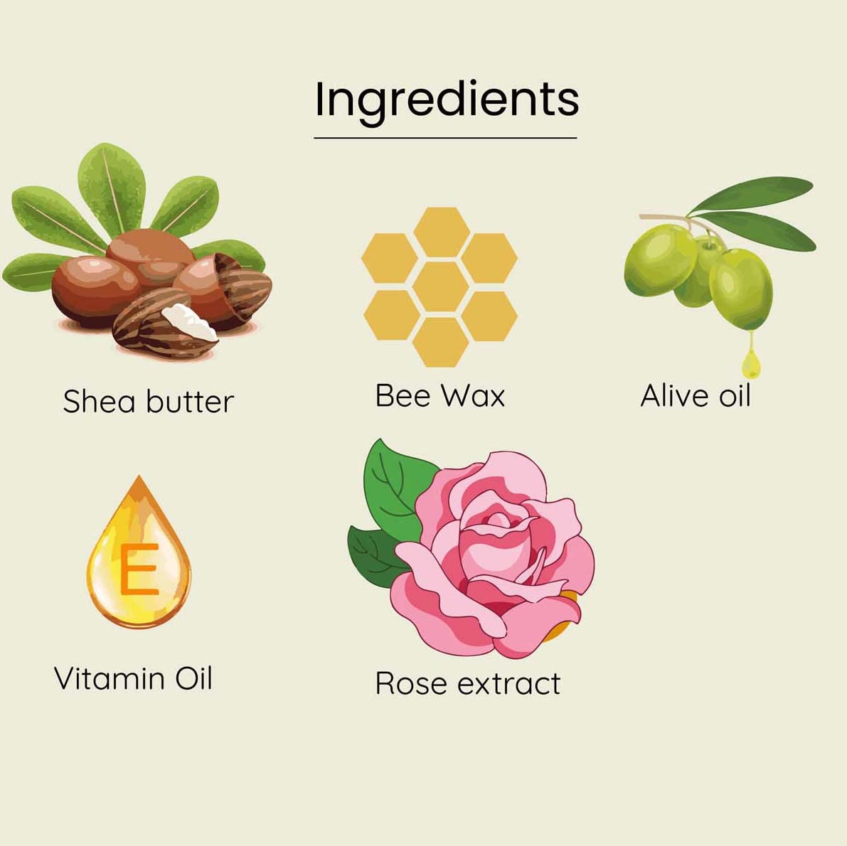 Organic Rose Lip Balm - 100% Natural Moisturizing Lip Care with Rose Flavor | Hydrates & Protects Dry Lips | Perfect for Daily Use, Travel & Gifting - 10gm