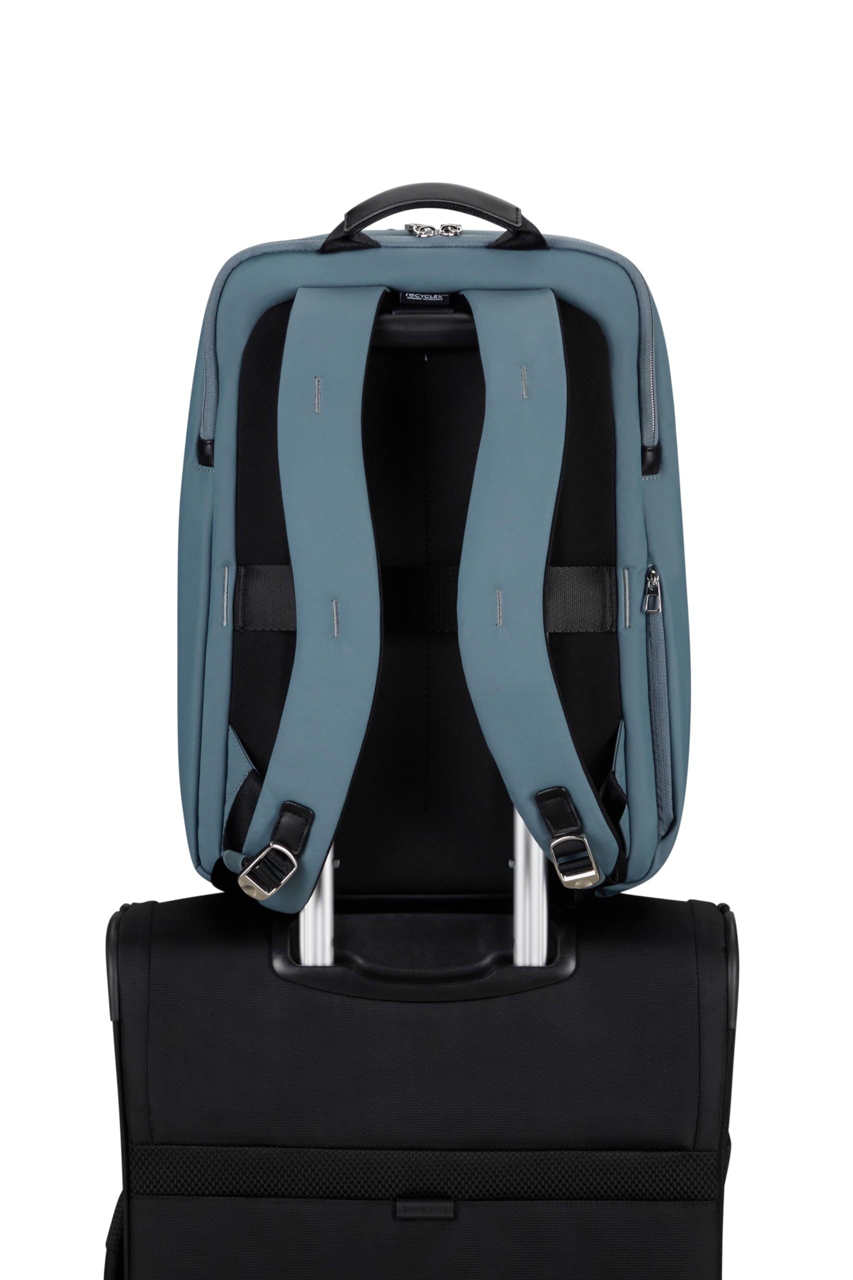 Samsonite 15.6 Inch Laptop Backpack - Durable Business & Travel Computer Bag in Petrol Grey - Perfect for Work, School & Commuting