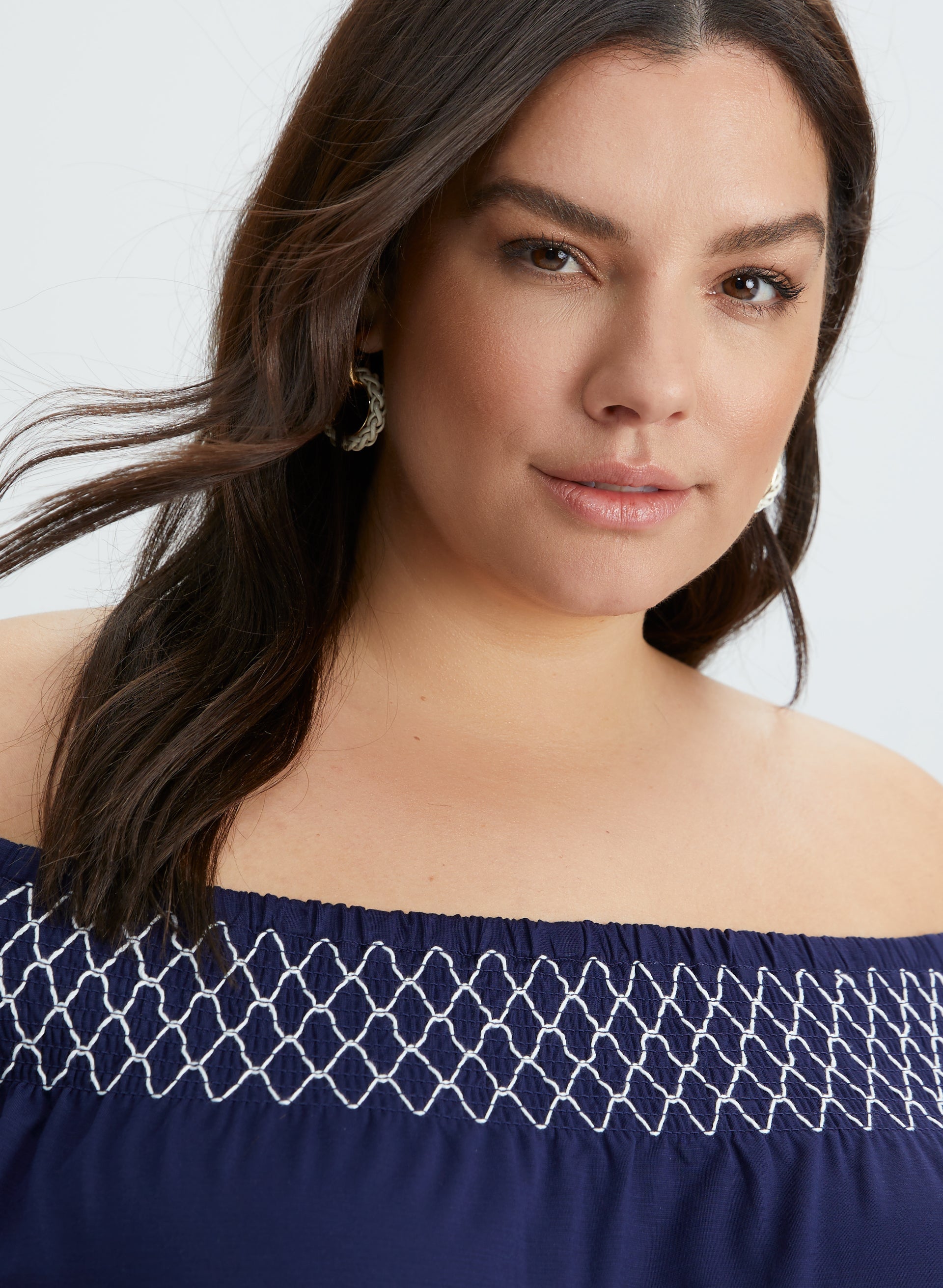 Embroidered Off the Shoulder T-Shirt for Women - Floral Summer Casual Top - Perfect for Beach, Vacation & Date Night Outfits