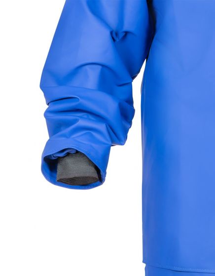 Pros Premium Waterproof Rain Suit for Men & Women - Lightweight Outdoor Rain Gear, Blue (1/ea) - Perfect for Hiking, Camping & Fishing in Heavy Rain