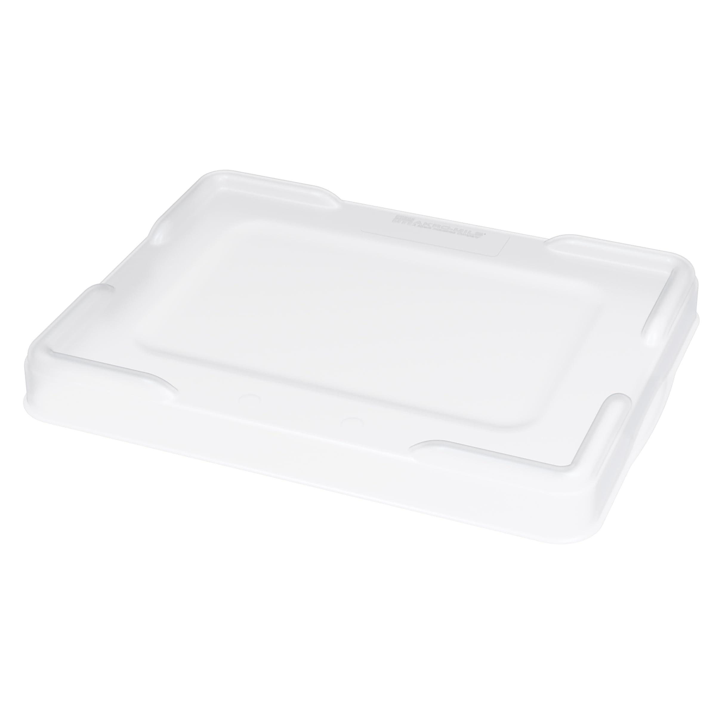 Akro-Mils 33011 Clear Snap-On Plastic Lids (10-Pack) - Compatible with Akro-Mils 33105 Akro-Grid Storage Totes - Perfect for Workshop, Garage & Home Organization