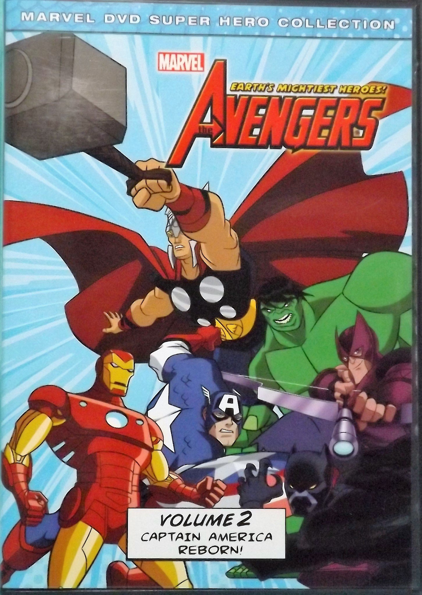 Marvel Avengers: Volume Two - Captain America Reborn! | Superhero Comic Book Collection | Perfect for Marvel Fans & Comic Collectors | Great Gift for Superhero Enthusiasts