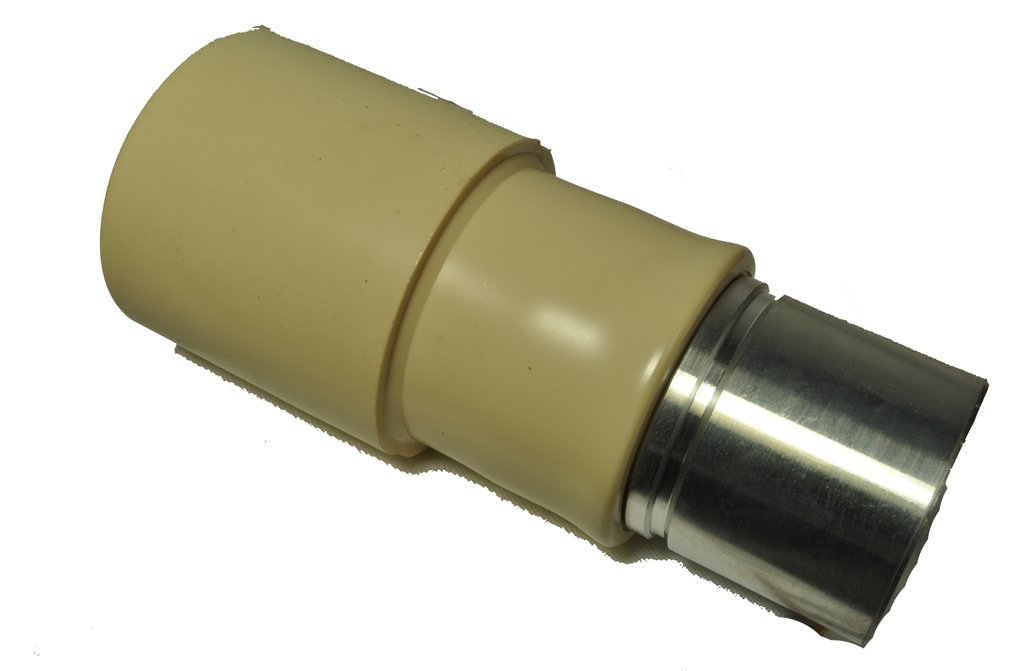 Central Vacuum Cleaner Hose End Wall Adapter BI-4525 - Universal Fit for Home & Commercial Cleaning Systems - Perfect for Hard-to-Reach Areas & High-Powered Vacuums