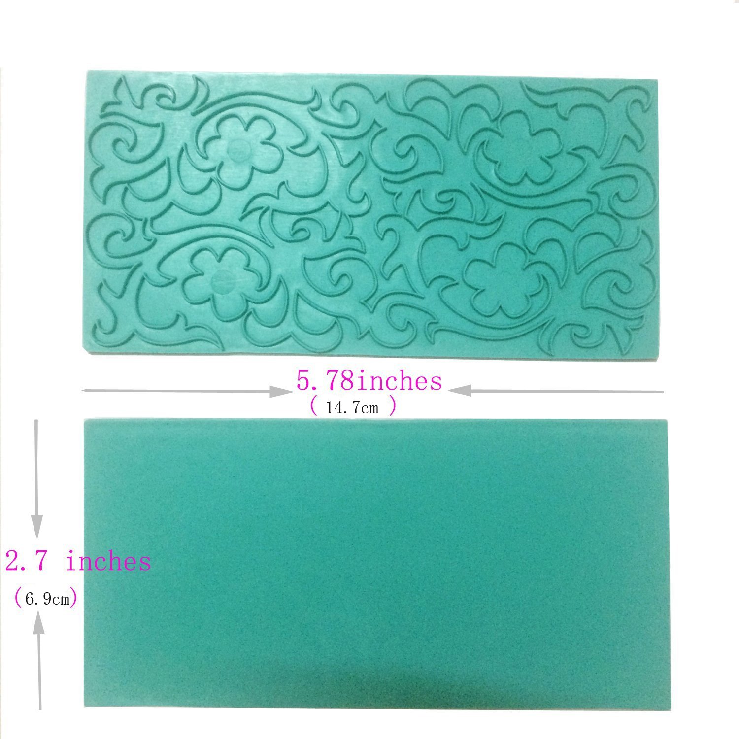 Gumpaste Flower Press Mold Set - Fondant Cake Embosser for Cupcake, Cookies & Cake Decorating | DIY Sugar Flower Design Tool for Wedding, Birthday & Party Desserts