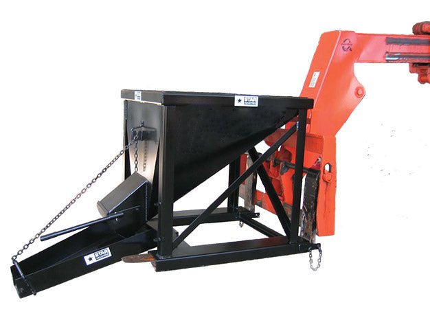 Concrete Hopper - Heavy Duty Cement Mixing Bucket for Construction & DIY Projects | Perfect for Pouring, Mixing & Transporting Concrete