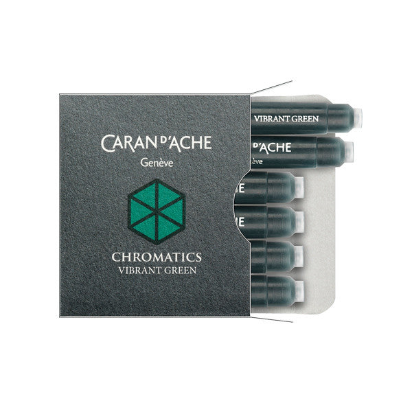 Caran d'Ache Chromatics INKredible Ink Cartridges - Premium Refill for Fountain Pens - Perfect for Calligraphy, Journaling & Office Use