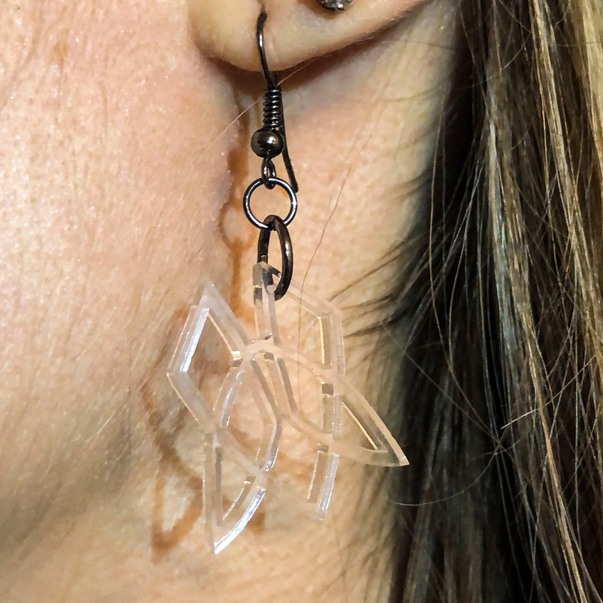 Clionadh Symbol Earrings - Unique Handmade Jewelry for Women, Boho Chic Dangle Earrings | Perfect for Parties, Weddings & Everyday Wear