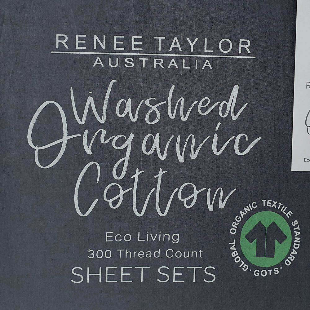 100% Organic Cotton Percale Sheet Set 300 Thread Count - King Size Bedding for Cool & Breathable Sleep | Perfect for Luxury Hotels, Master Bedrooms & Hot Sleepers