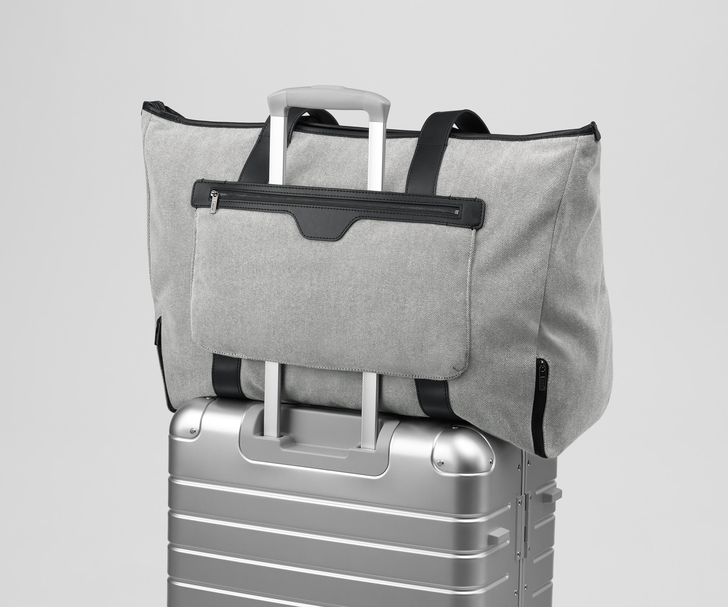 Durable Black Transit Canvas Tote Bag - Stylish & Spacious Carryall for Work, Travel & Shopping