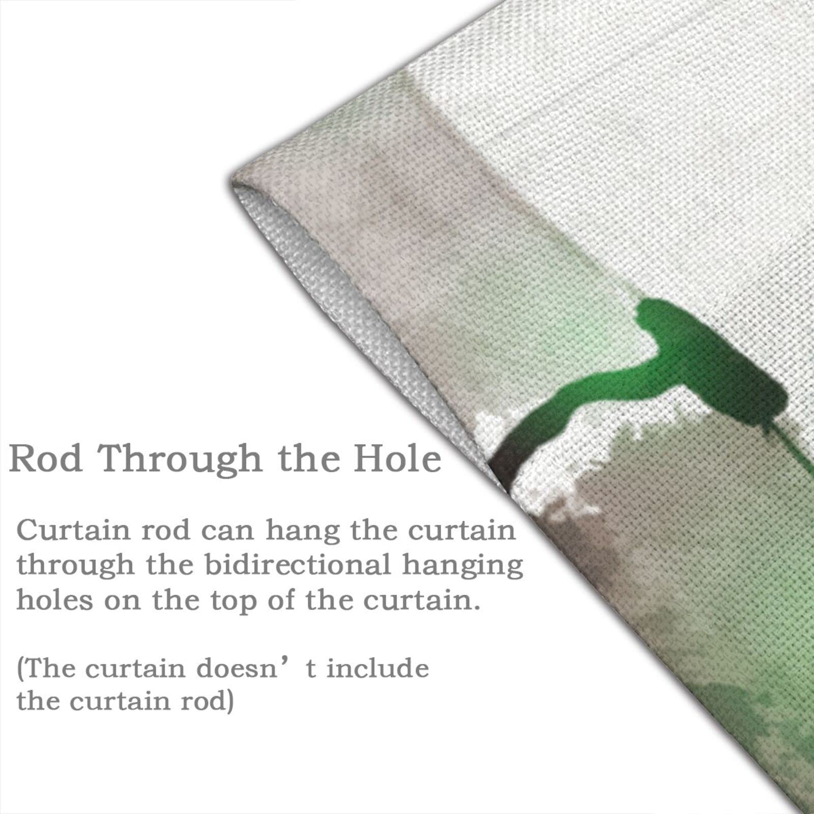 Japanese Noren Curtain - Traditional Green Bamboo Doorway Divider for Restaurants & Home Decor - Handmade Cotton Tapestry - Perfect for Entryways, Kitchens & Room Partitions