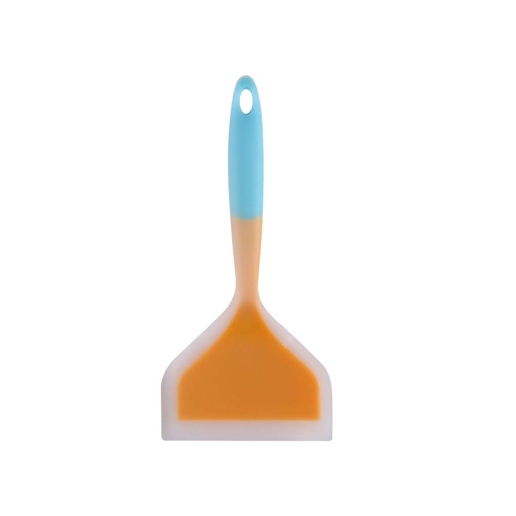 Lustar Silicone Kitchen Utensils Set - Non-Stick Spatula, Wide Scraper for Cooking, Baking, Flipping Eggs, Meat & Pizza - Heat Resistant Kitchen Tools for Grilling, Frying & Baking