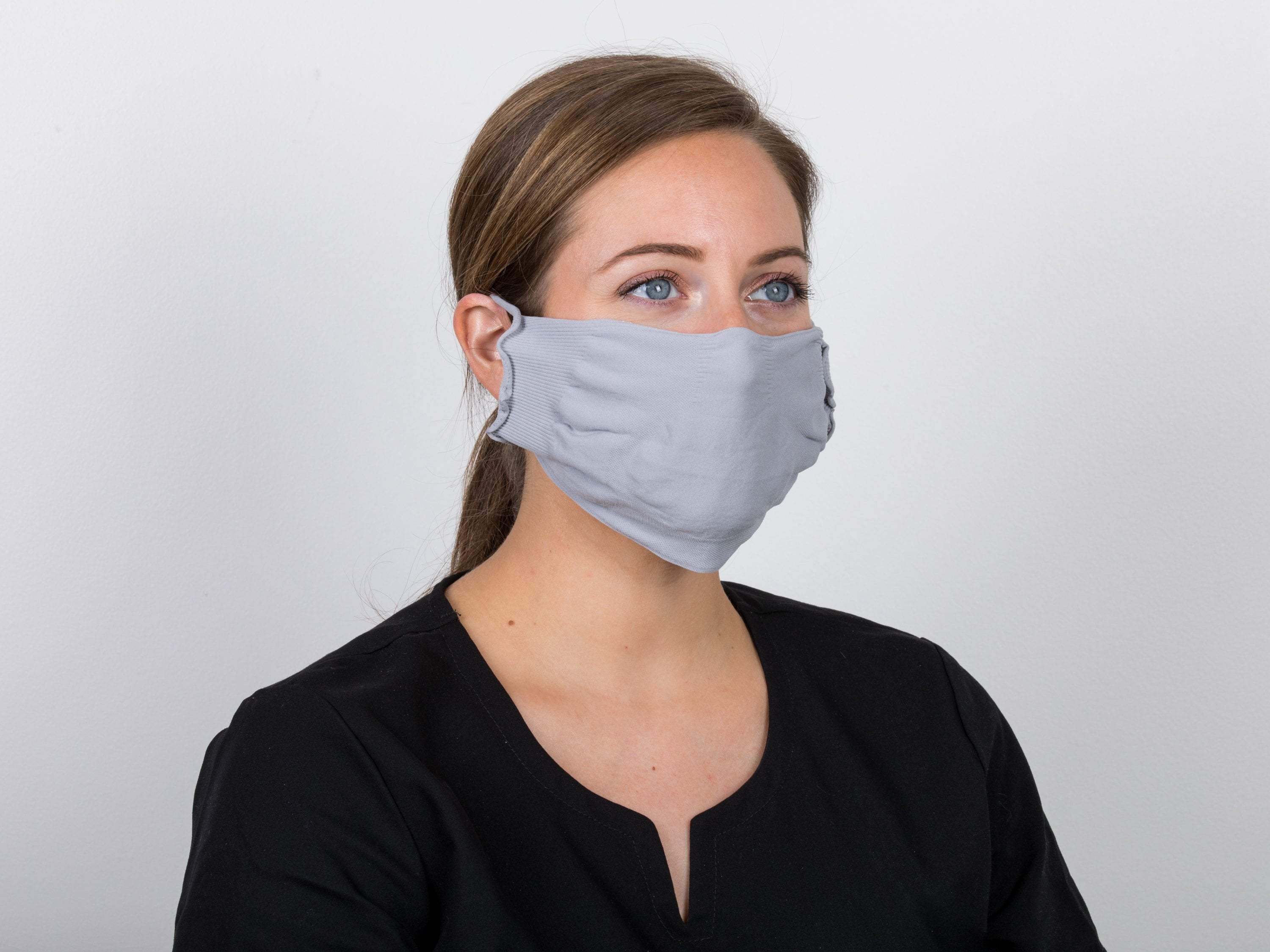2-Ply Stretch Earloop Face Masks, 6 Pack - Comfortable & Breathable for Daily Use, Work, Travel, and Public Safety