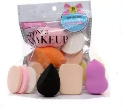 FLX HMZ Beauty Makeup Sponge - Soft Blending Sponge for Foundation, Powder & Concealer - Cosmetic Puff & Blender for Flawless Makeup Application - Perfect for Daily Use, Travel & Professional Makeup Kits
