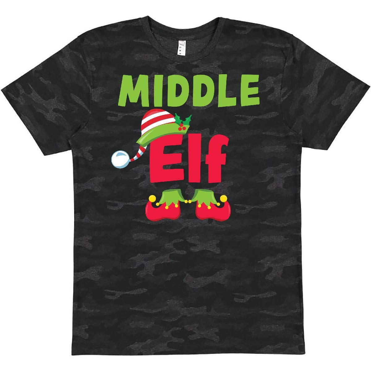 Inktastic Christmas Middle Elf T-Shirt - Festive Holiday Graphic Tee for Men & Women - Perfect for Xmas Parties, Family Gatherings & Ugly Sweater Contests