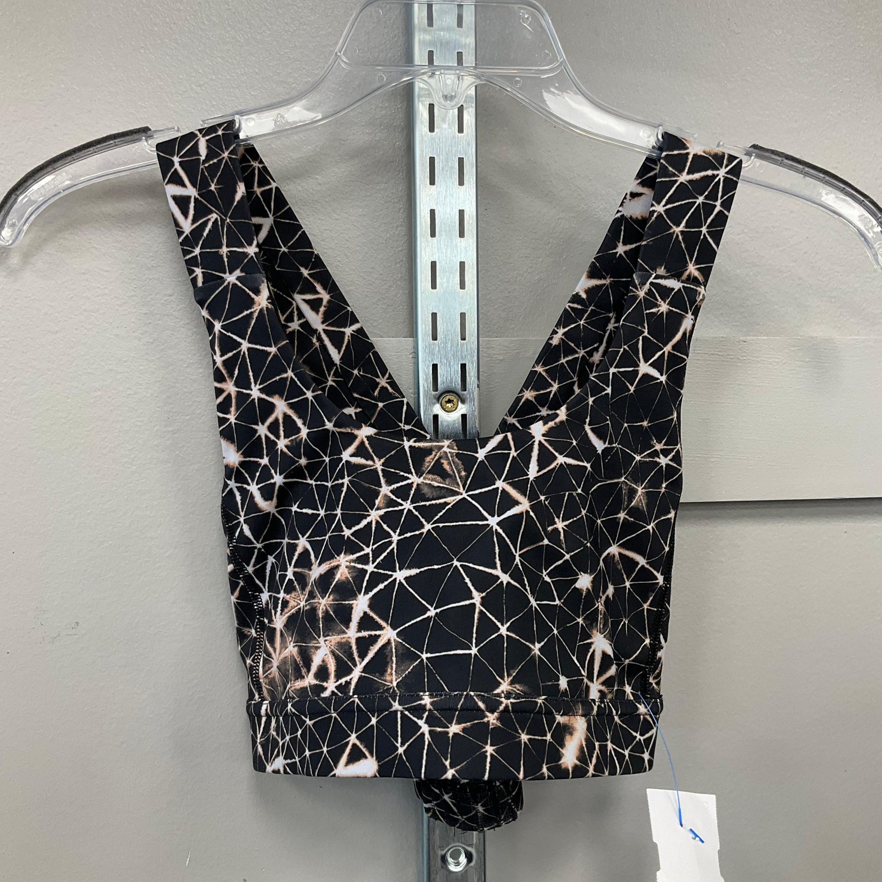 Lululemon Black Athletic Sports Bra for Women - Size 4 - High Support Workout Top for Running, Yoga & Gym Training