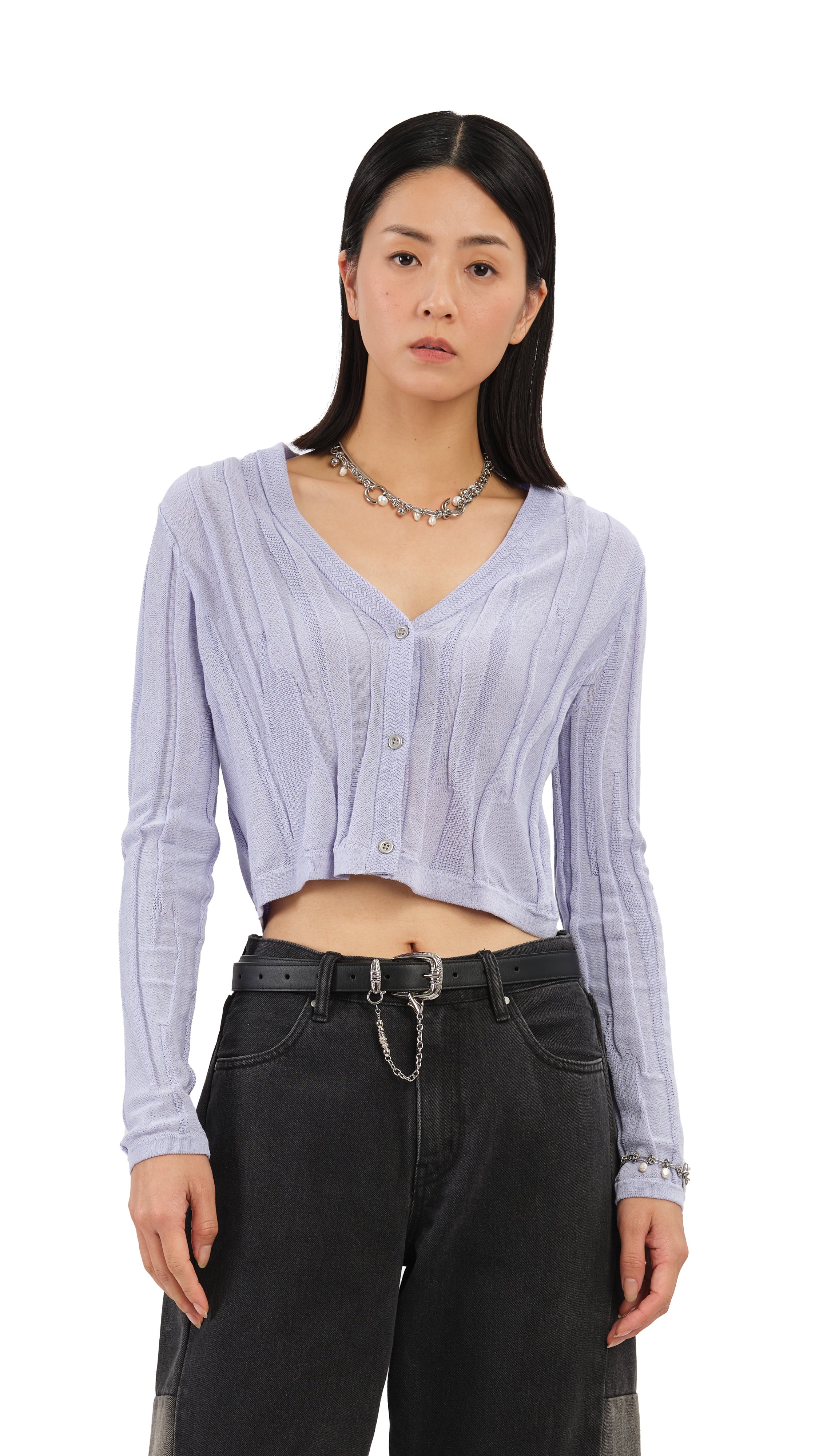 Stylish Cropped Cardigan for Women - Soft & Cozy Knit Sweater - Perfect for Layering, Fall & Winter Outfits