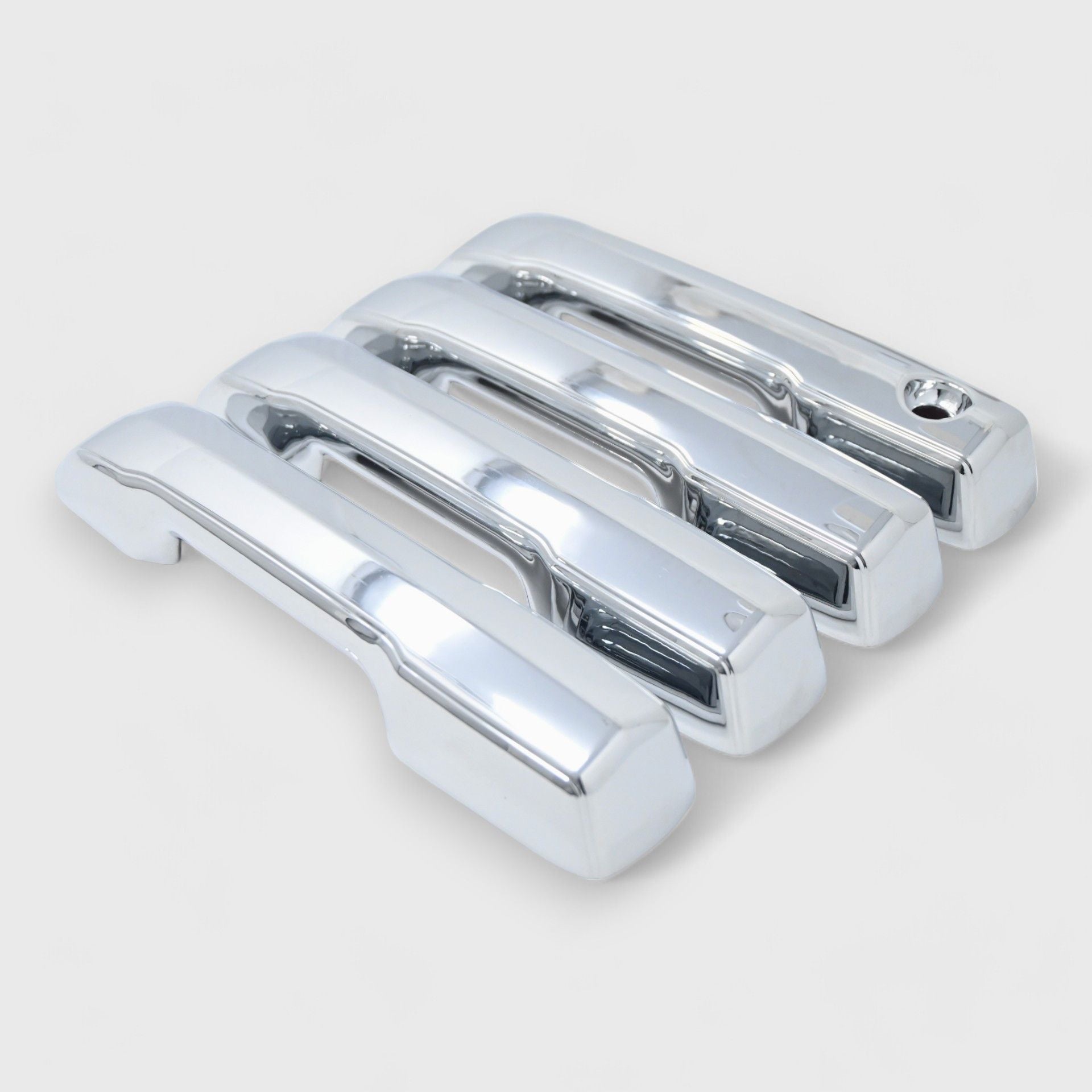 Chrome Door Handle Cover DH333 - Premium Stainless Steel Protection for Cars & Trucks - Perfect for Weatherproofing & Anti-Theft Security