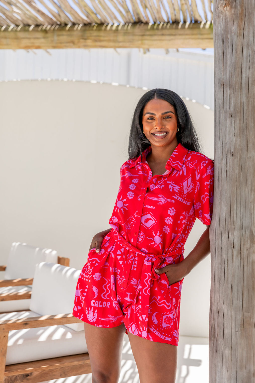 Giulia Playsuit in Margie - Stylish Women's Jumpsuit for Summer Outfits & Casual Wear | Perfect for Beach, Vacation, and Everyday Fashion