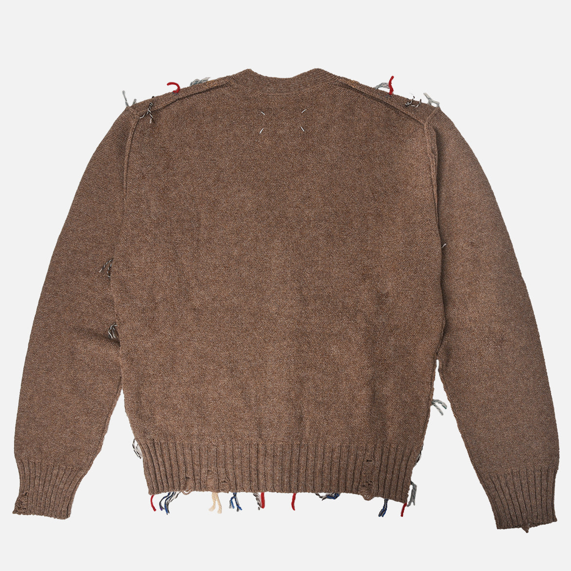 Argyle Cut Out Cardigan for Women - Soft Knit Sweater in Walnut Brown - Perfect for Fall Layering & Casual Outfits