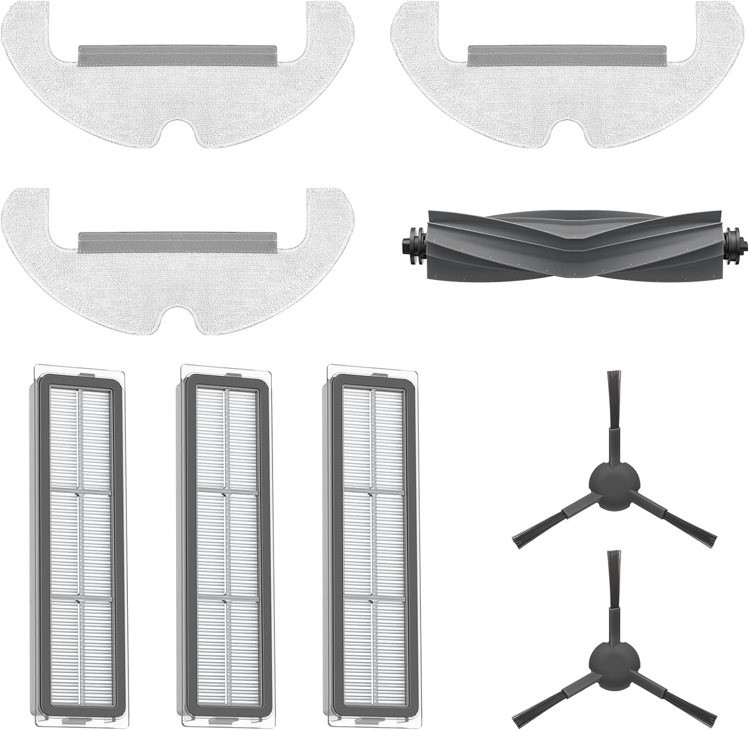 Dreame D10s Plus Accessories Kit - Replacement Parts & Cleaning Tools for Robot Vacuum - Perfect for Home Cleaning & Maintenance