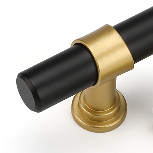 Black & Matte Gold
