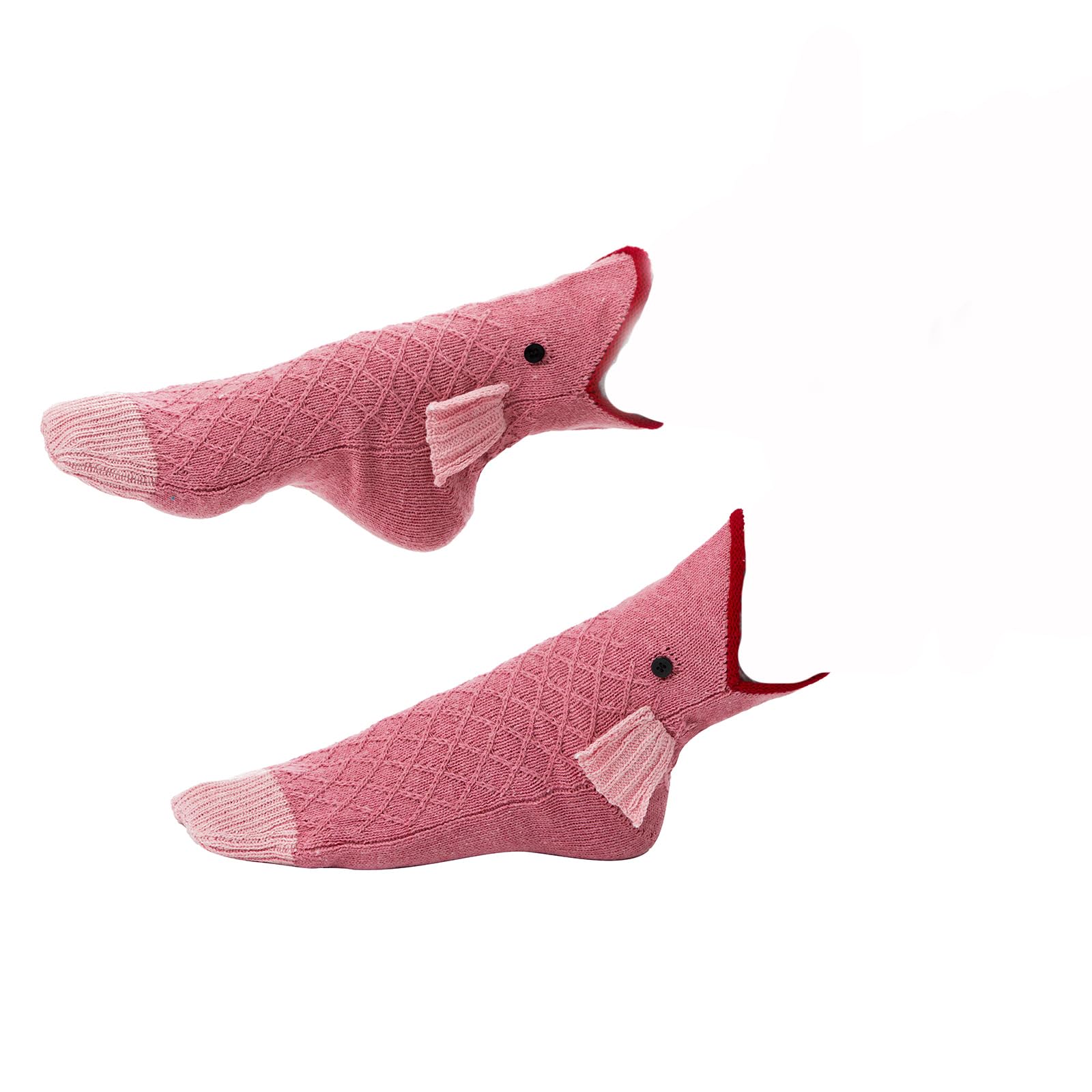 Honganda Funny Animal Socks for Women - 3D Knit Novelty Alligator & Shark Socks | Christmas Gifts, Party Costume Accessories, Cute Casual Wear