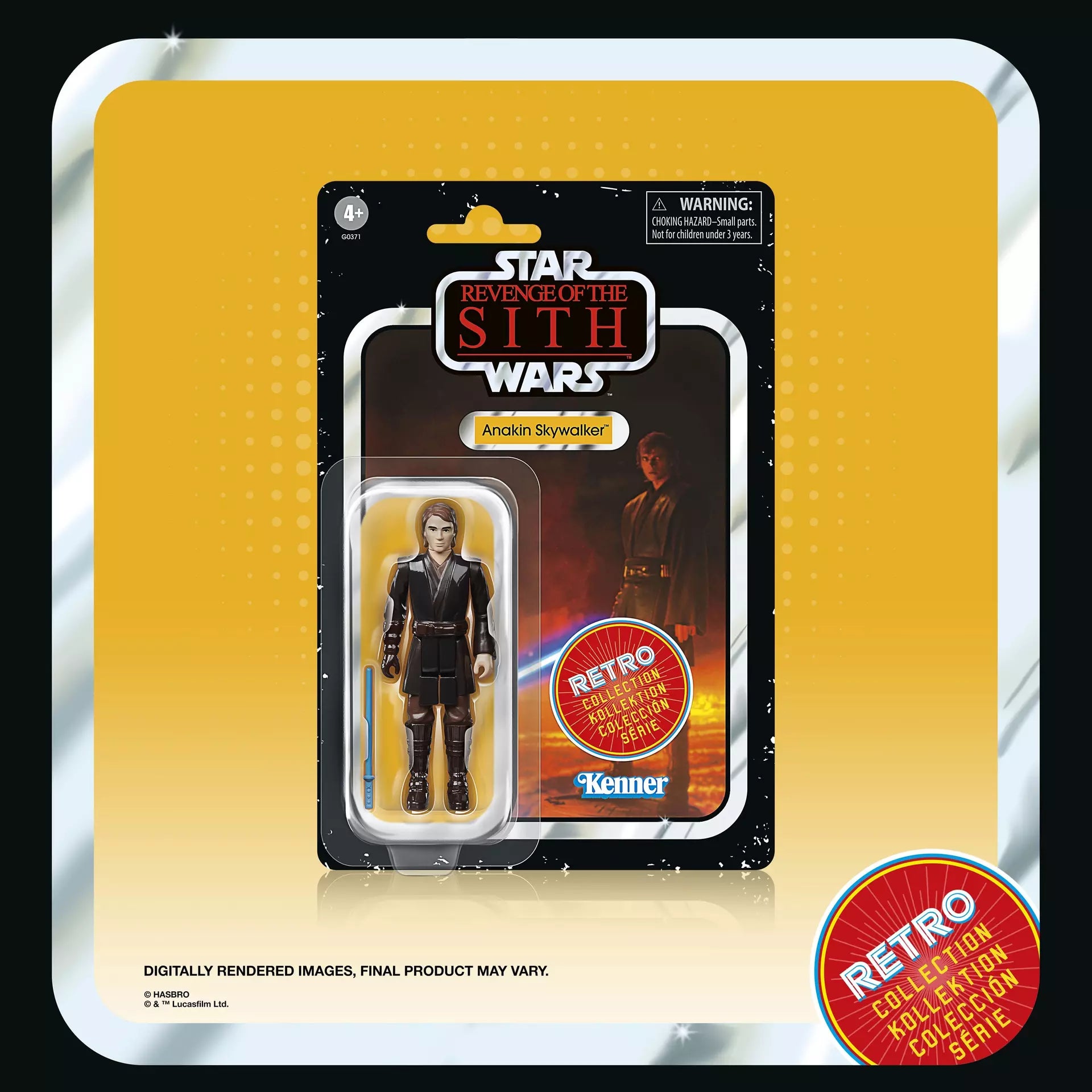 Star Wars Attack of the Clones & Revenge of the Sith Action Figures - The Retro Collection for Display & Collectibles | Perfect for Fans, Gifts & Movie Memorabilia