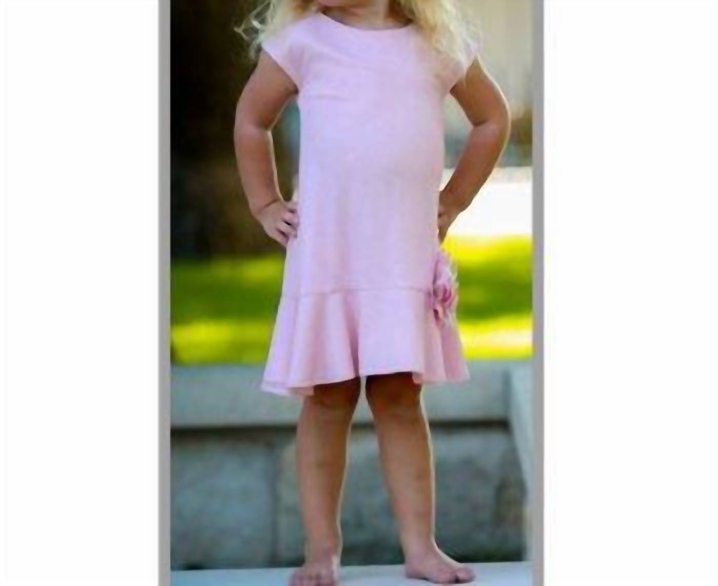 Stylish Pink Toddler Dress for Girls - Perfect for Birthday Parties, Photo Shoots & Special Occasions